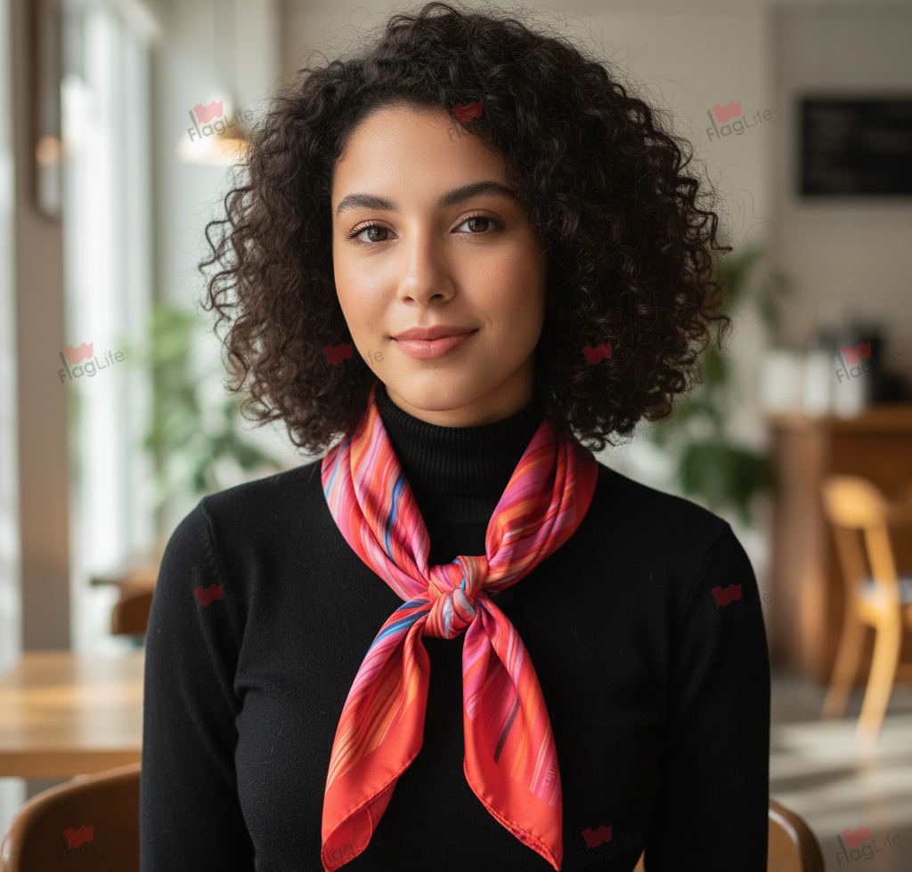 Платок с логотипом