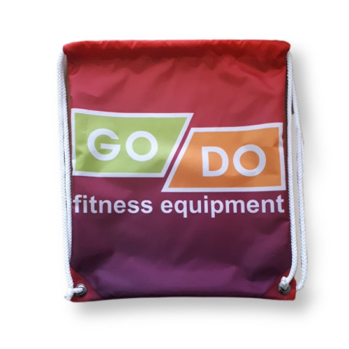 Рюкзак-мешок с печатью, с люверсами