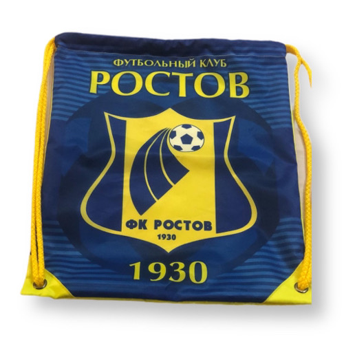 Рюкзак-мешок с печатью, с люверсами