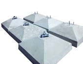 Мобильный бетонный блок