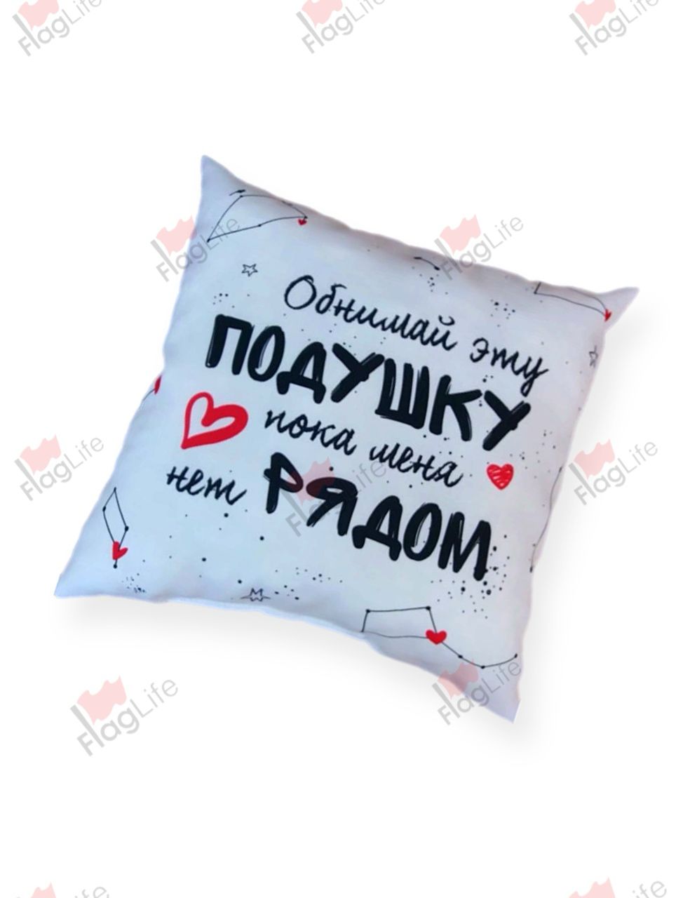 Подушка с логотипом