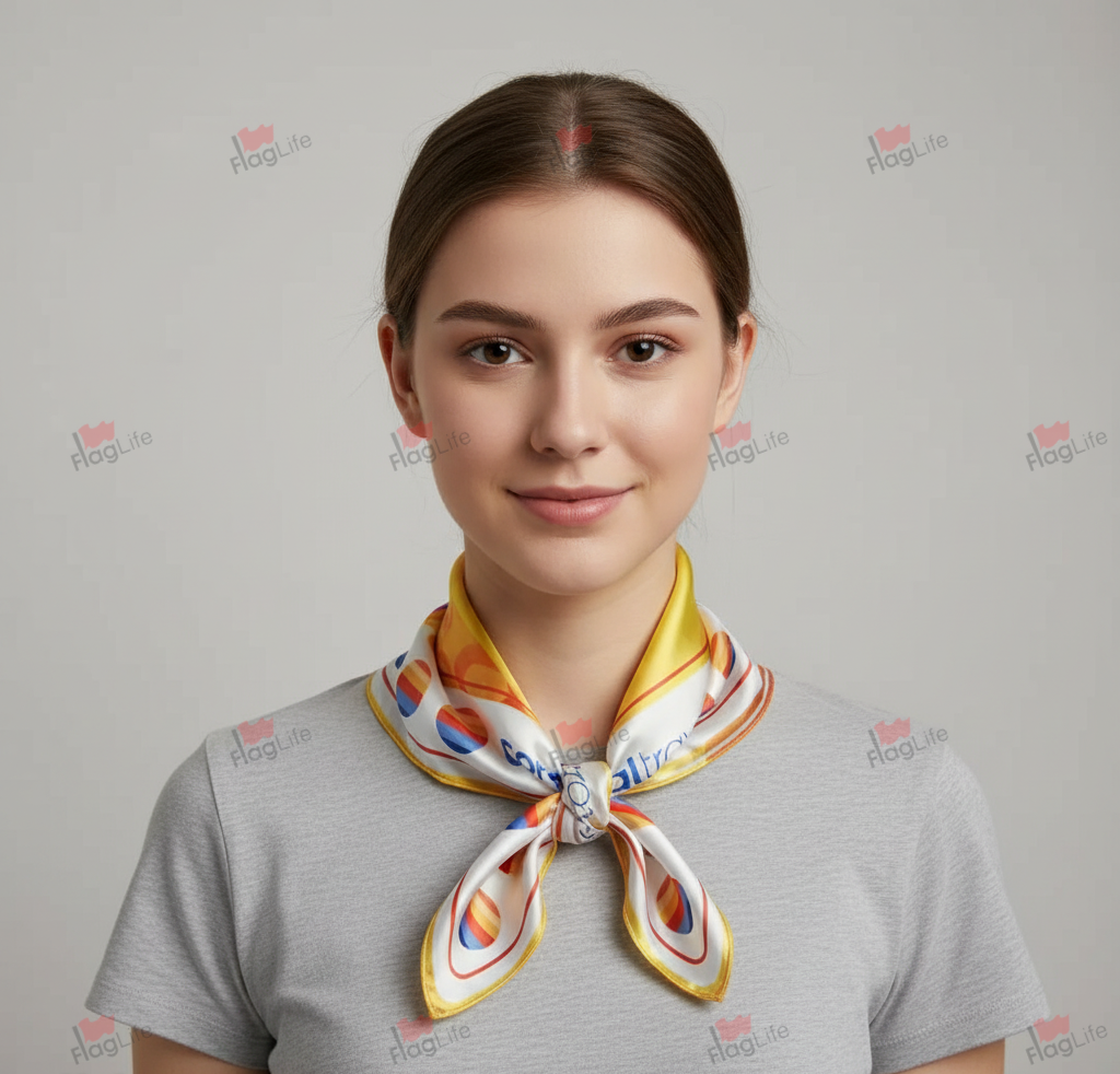 Платок с логотипом 