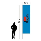 Флагшток Бриз 3,6*0,9